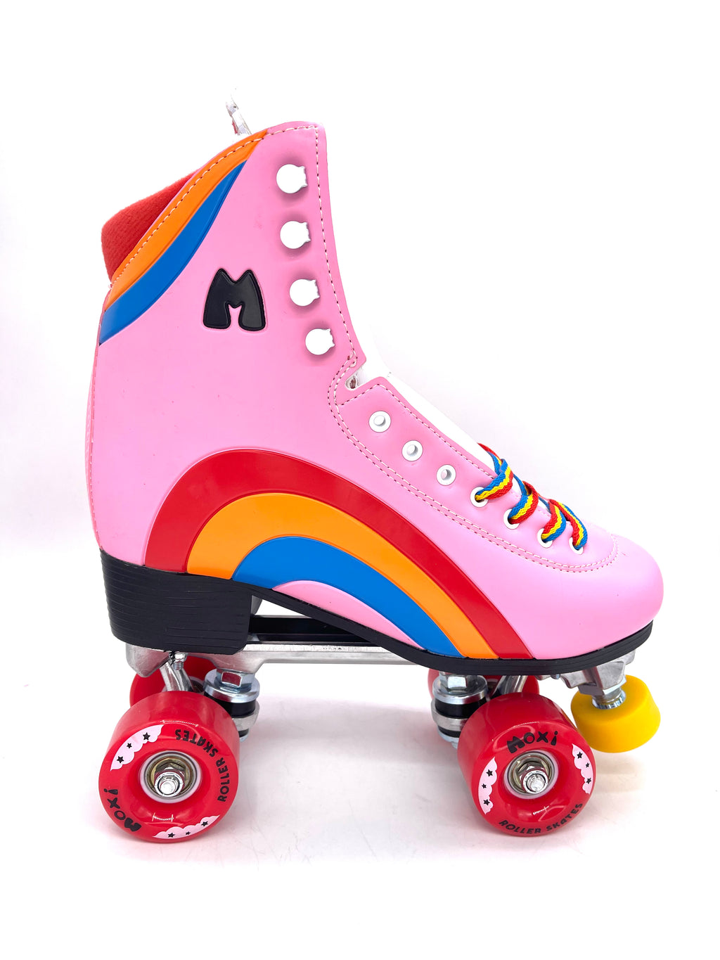 Moxi Rainbow Rider PINK - SIZE 9 *BLEM* - Pigeon's Roller Skate Shop
