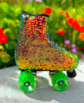 Roller Skate Boot Covers - MULTICOLOR SEQUINS - Pigeon's Roller Skate Shop