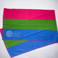 Derby Ice Instant Cooling Towel - POLYSEXUAL PRIDE FLAG - Pigeon's Roller Skate Shop