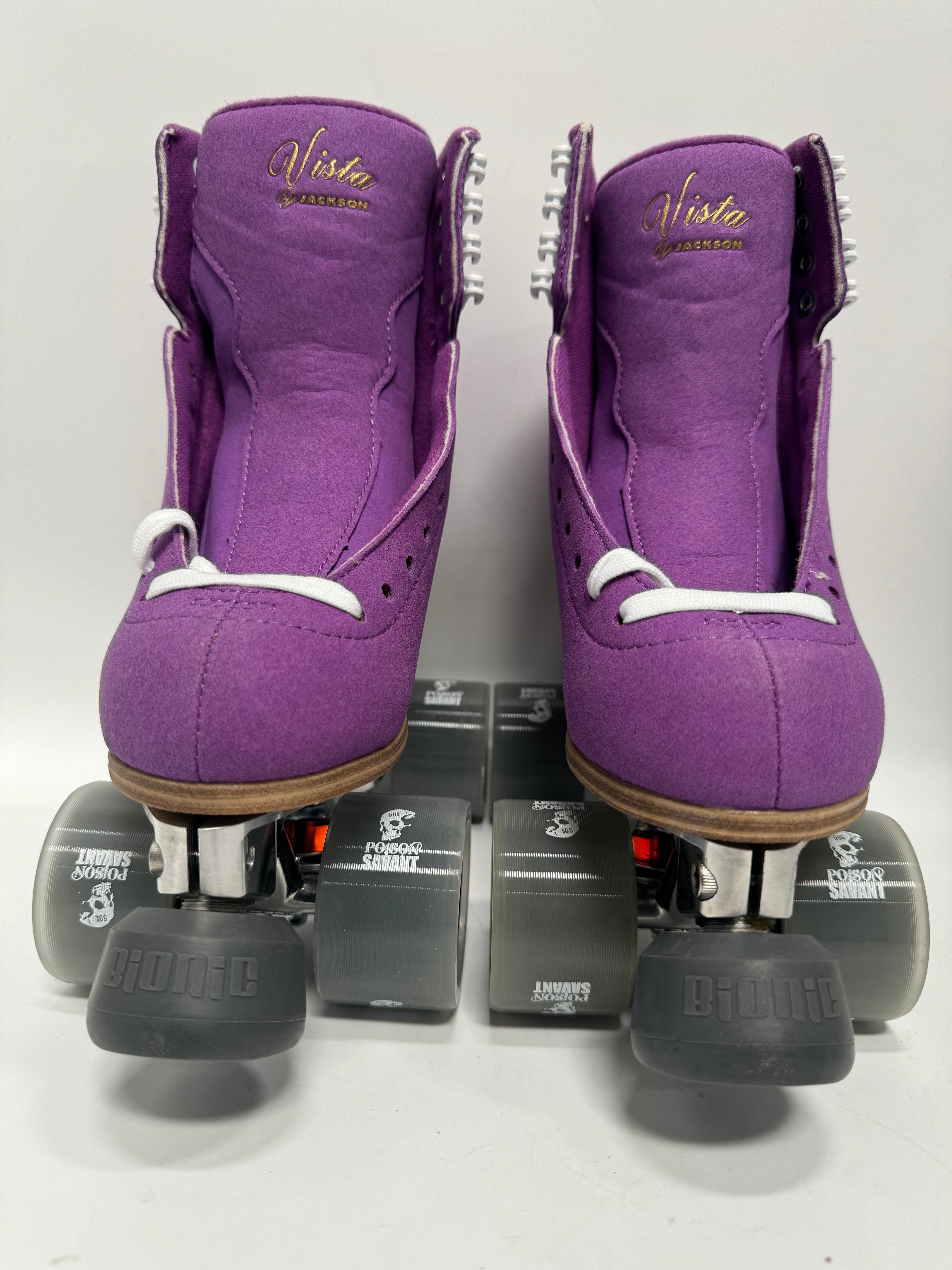 Jackson - Vista - Purple Size 4 *BLEM* - Pigeon's Roller Skate Shop