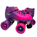 Riedell - Dart - Pink Ombré Size 1 *BLEM* - Pigeon's Roller Skate Shop