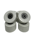 Sure-Grip - Velvet Wheels - White - 57mm w/ Bearings *BLEM* - Pigeon's Roller Skate Shop
