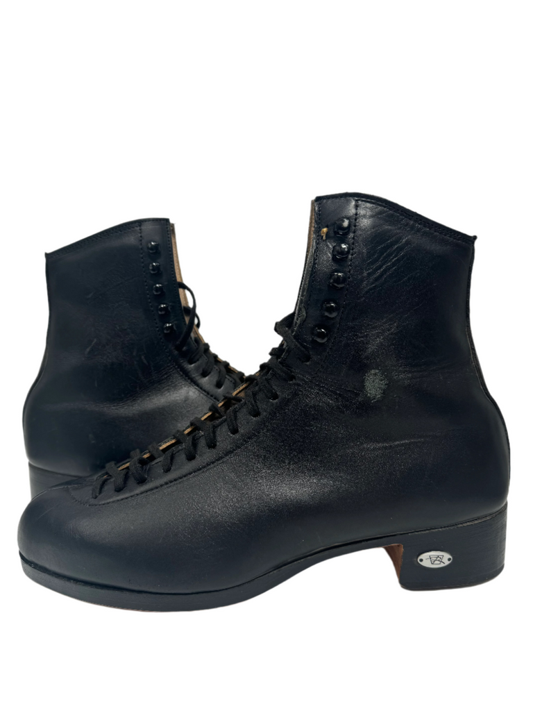 Riedell - 297 - BLACK - Size 12 *BOOT ONLY* BLEM