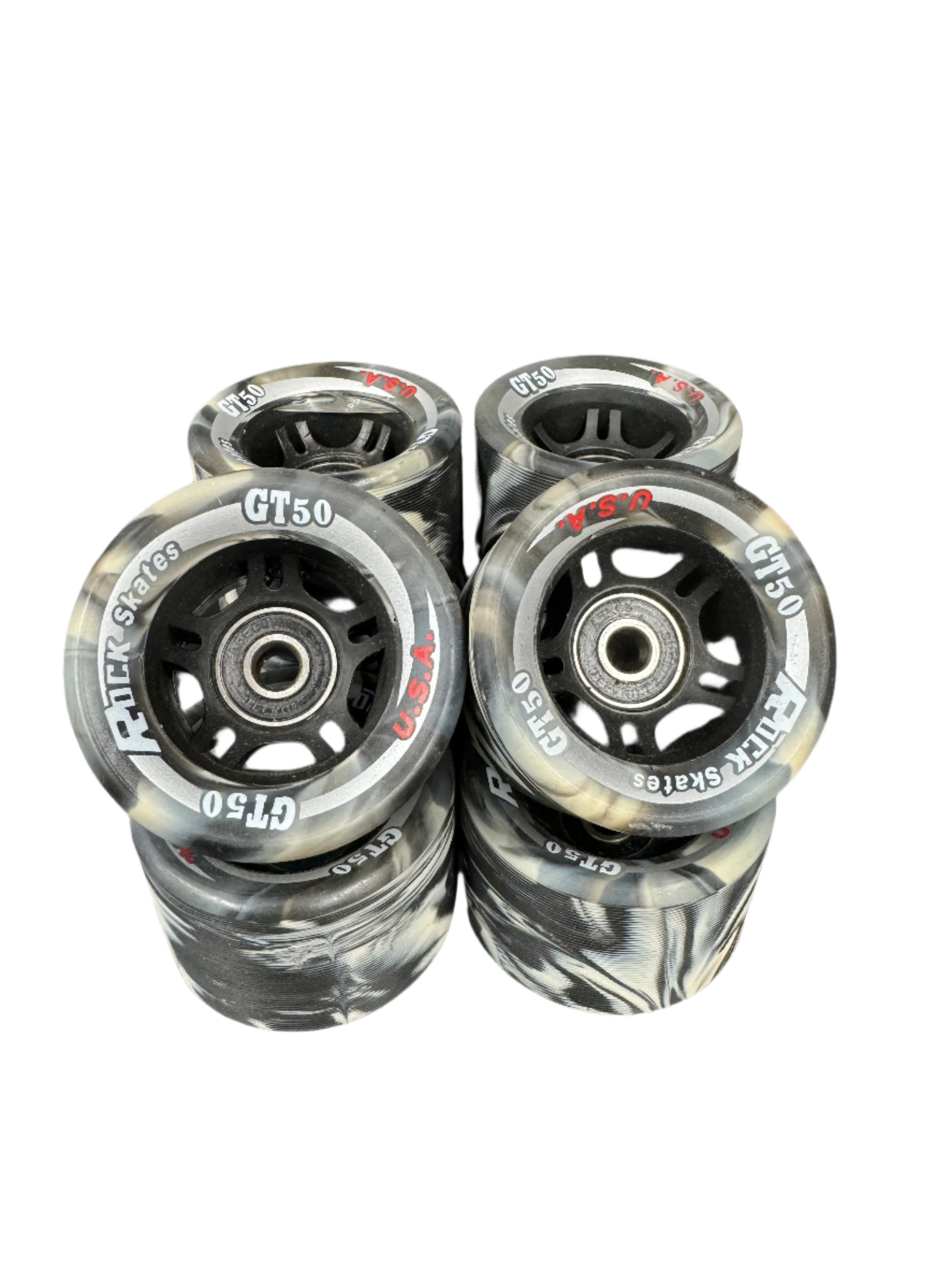 GT-50 Speed Wheels 62mm/92a with Bearings - Pigeon's Roller Skate Shop