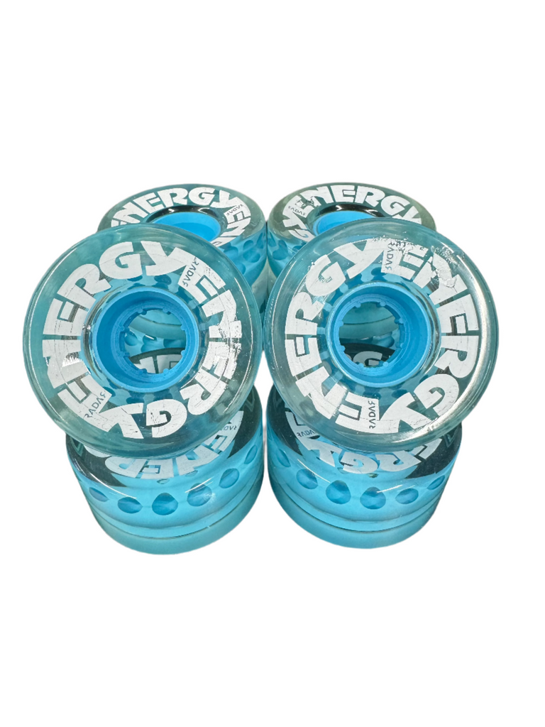 Radar - Energy wheels - 57mm 78A - CLEAR BLUE - 8pk *BLEM