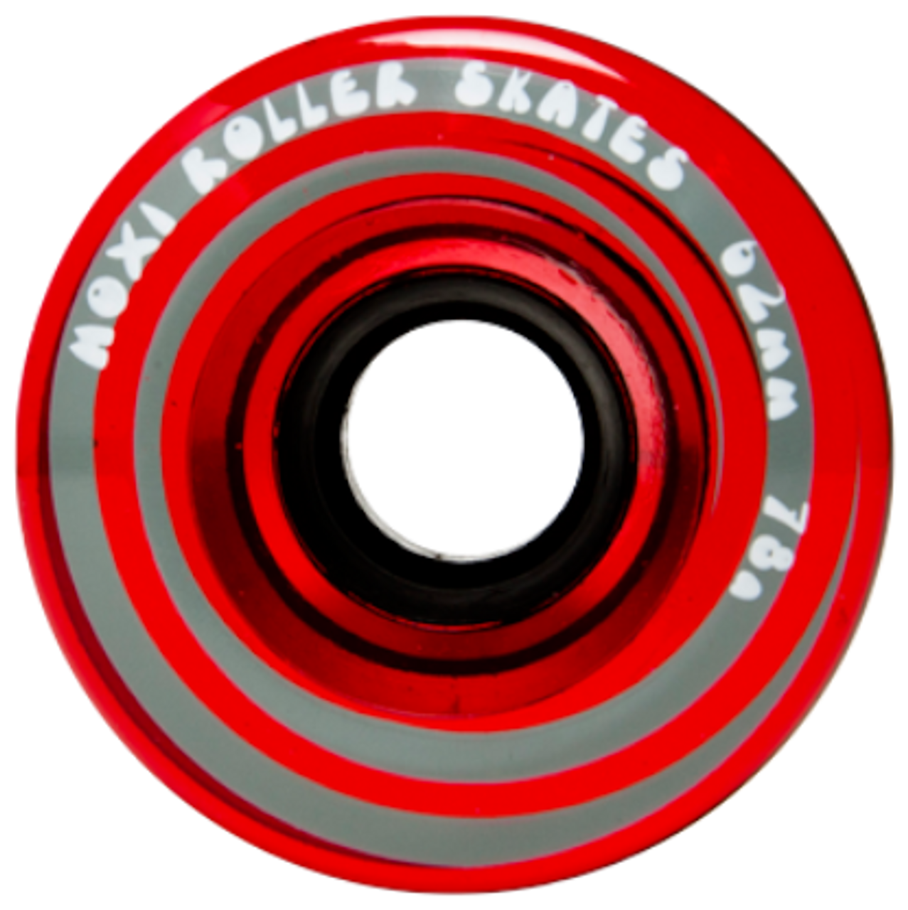 Moxi Outdoor Wheel 8 pack- RED TINT *BLEM* - Pigeon's Roller Skate Shop