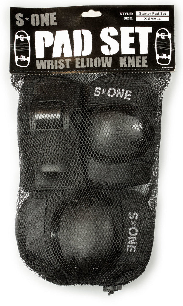 S1 Starter Pad Set KIDS Knee/Elbow/Wrist - Pigeon's Roller Skate Shop