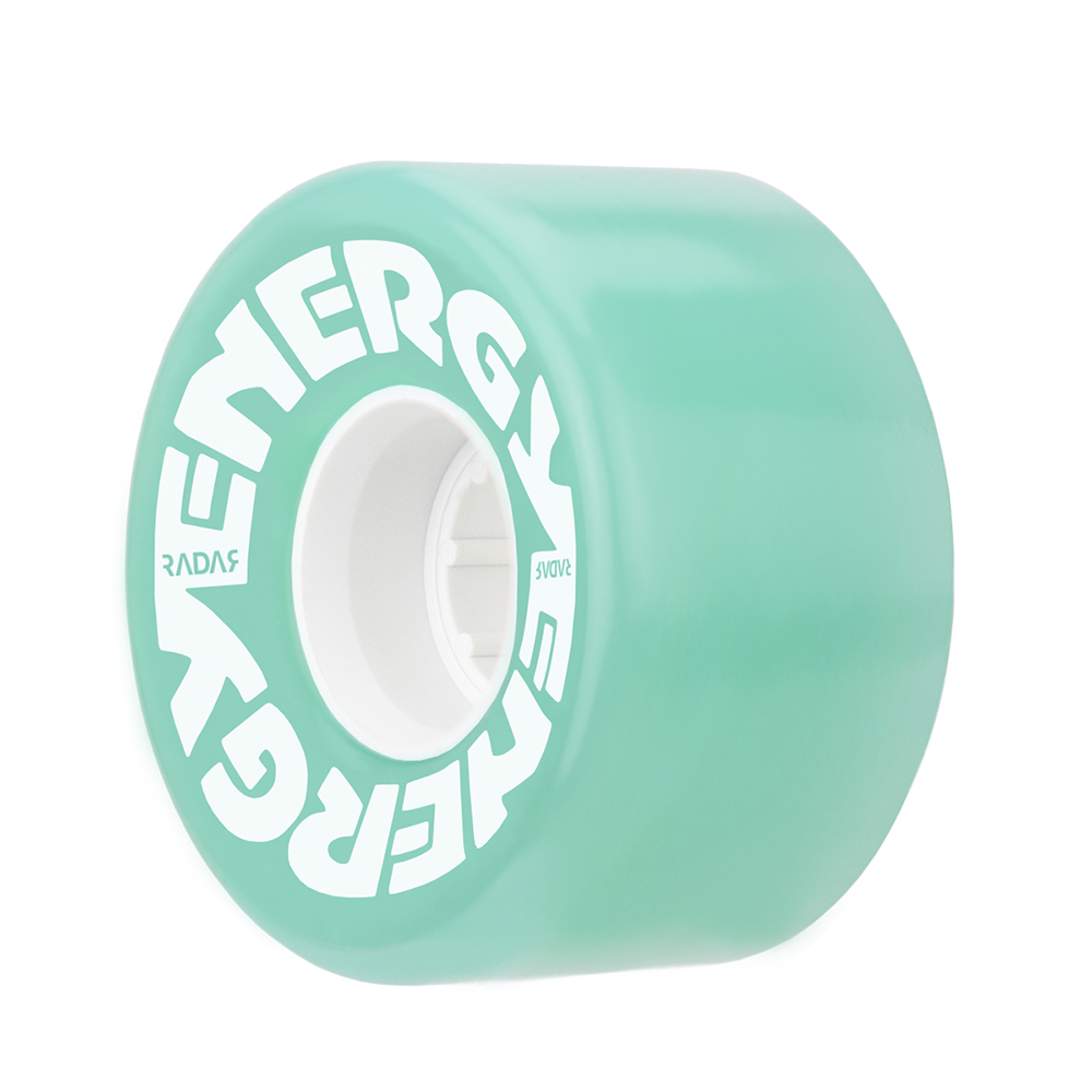 Radar Energy Wheels - AQUA 57MM - Pigeon's Roller Skate Shop
