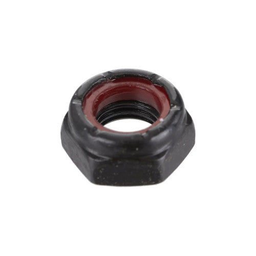 Black and Blood Red 8mm Axle Nuts - 8PACK - Pigeon's Roller Skate Shop