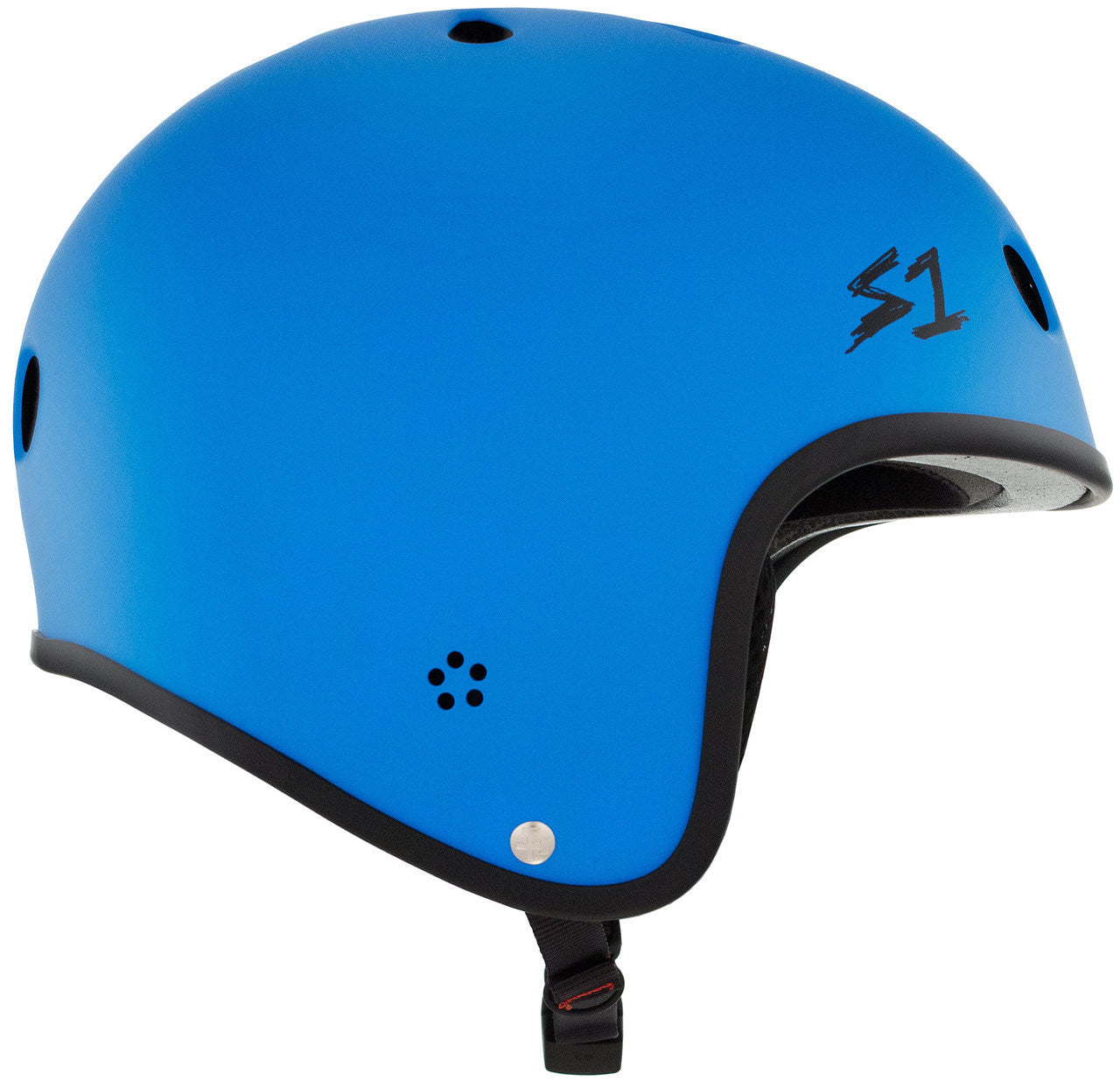 S1 Retro Lifer Helmet - Cyan Matte - Pigeon's Roller Skate Shop