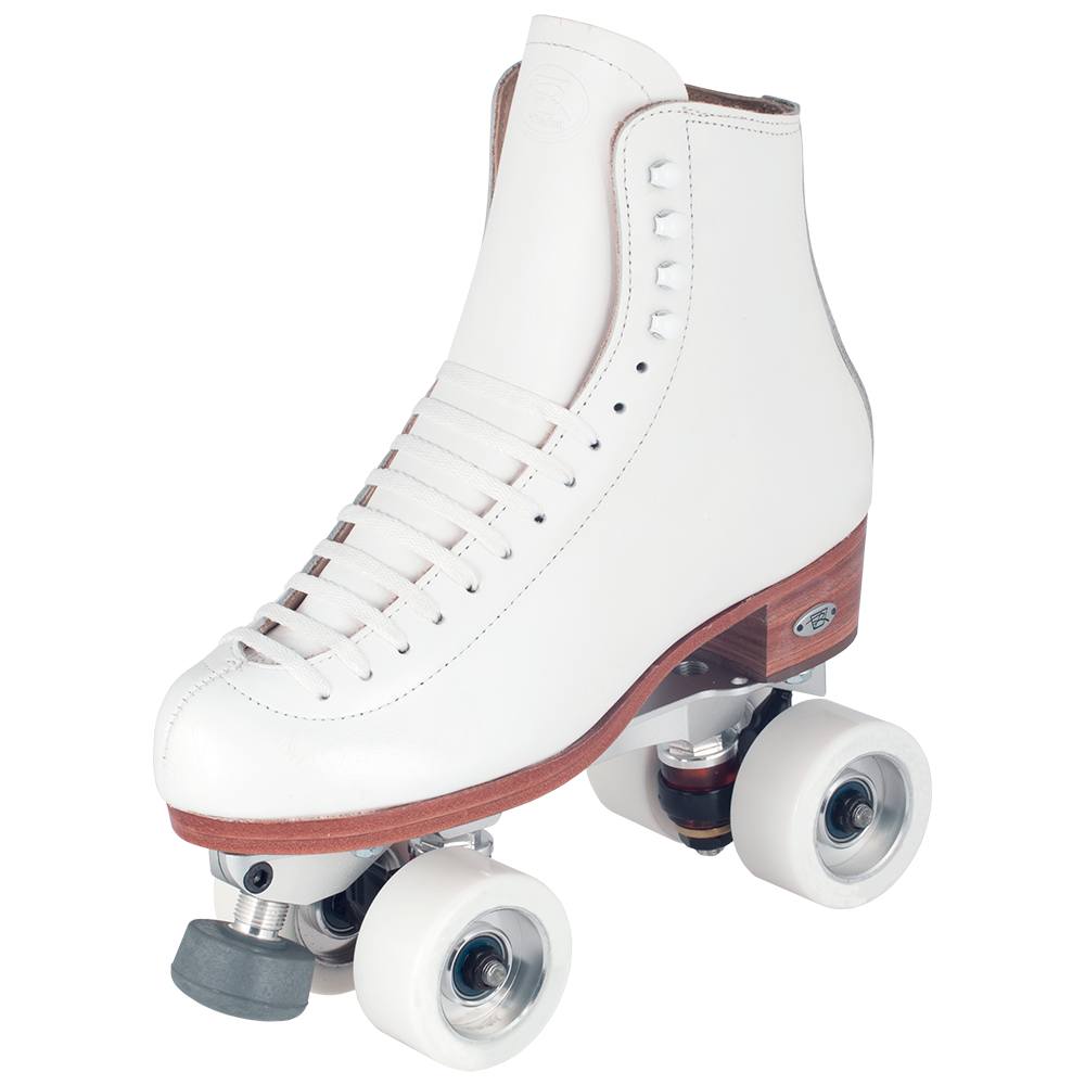 Riedell 297 Skate Package - White - ESPRE - Pigeon's Roller Skate Shop