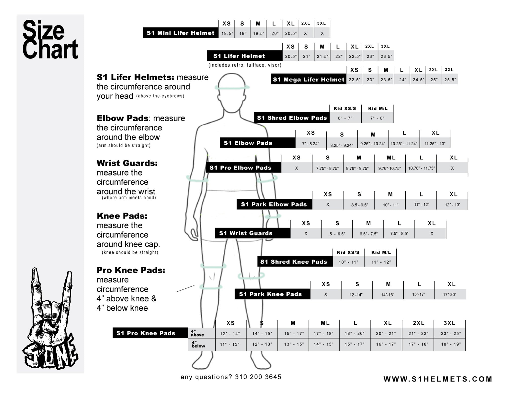 S-One Pad Set - BLACK W/ WHITE CAPS - Pigeon's Roller Skate Shop