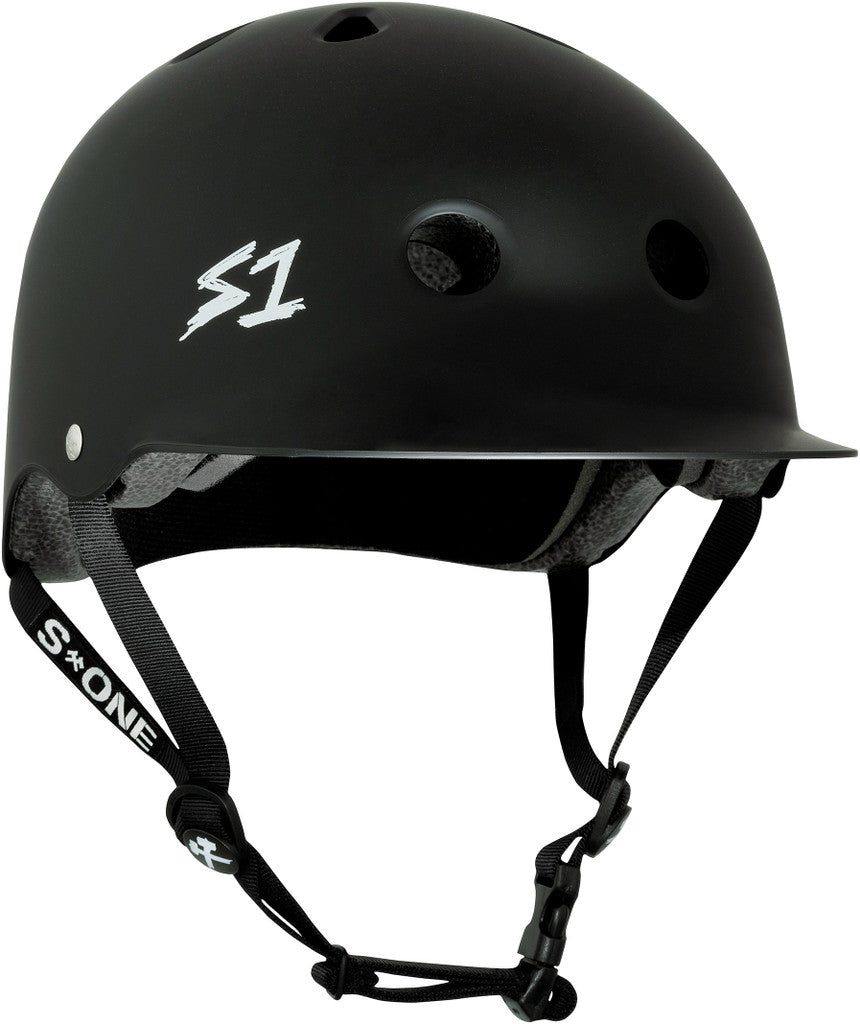 S1 Lifer Brim Helmet - BLACK MATTE