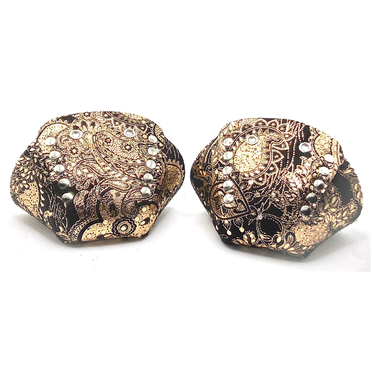 Suede Toe Caps by Rollerstuff - METALLIC/EMBOSSED - Pigeon's Roller Skate Shop