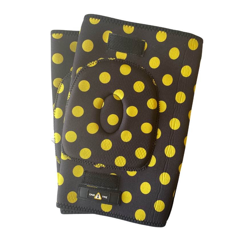 Gasket Pads - YELLOW POLKA DOT - Pigeon's Roller Skate Shop