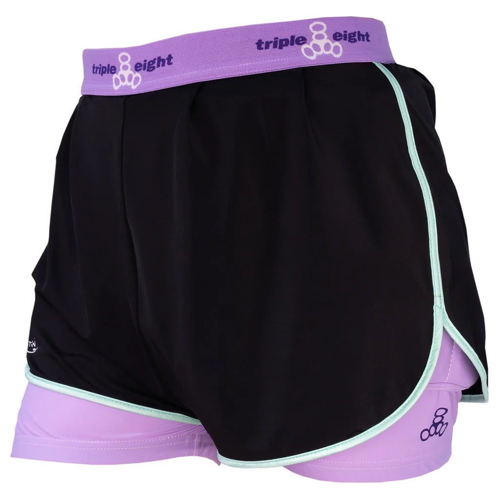 Triple 8 BUMSAVER + shorts - Barbie Patin Signature Edition - Pigeon's Roller Skate Shop