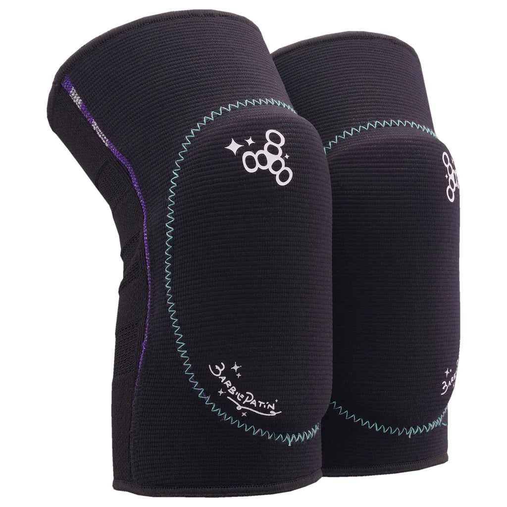 Reversible Soft Knee Pads- BARBIE PATIN SIGNATURE EDITION - Pigeon's Roller Skate Shop