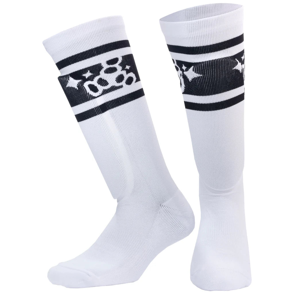 Triple 8 Sock Shinguards - Barbie Patin Signature Edition - Pigeon's Roller Skate Shop