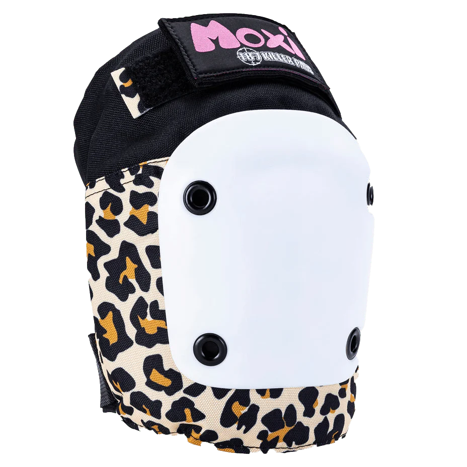 Moxi Six Pack Pad Set - LEOPARD - Pigeon's Roller Skate Shop