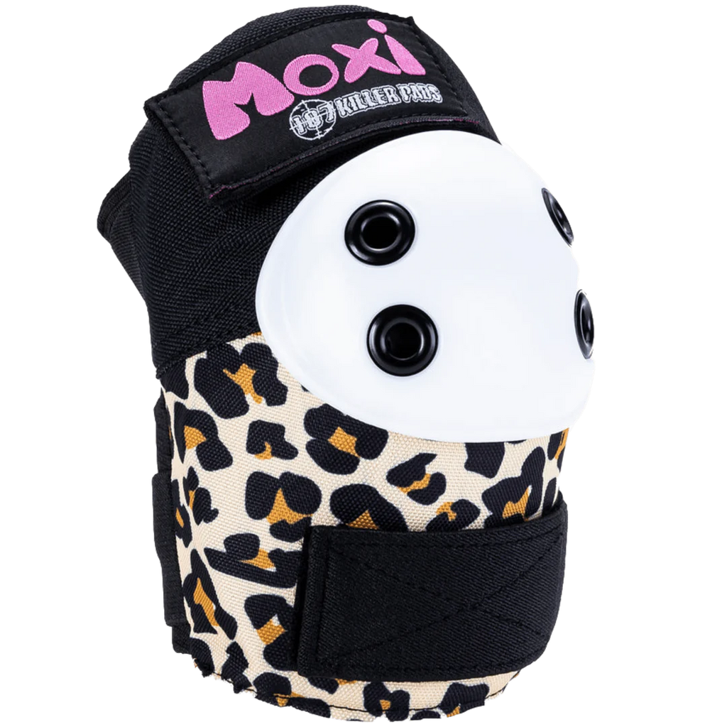 Moxi Six Pack Pad Set - LEOPARD - Pigeon's Roller Skate Shop