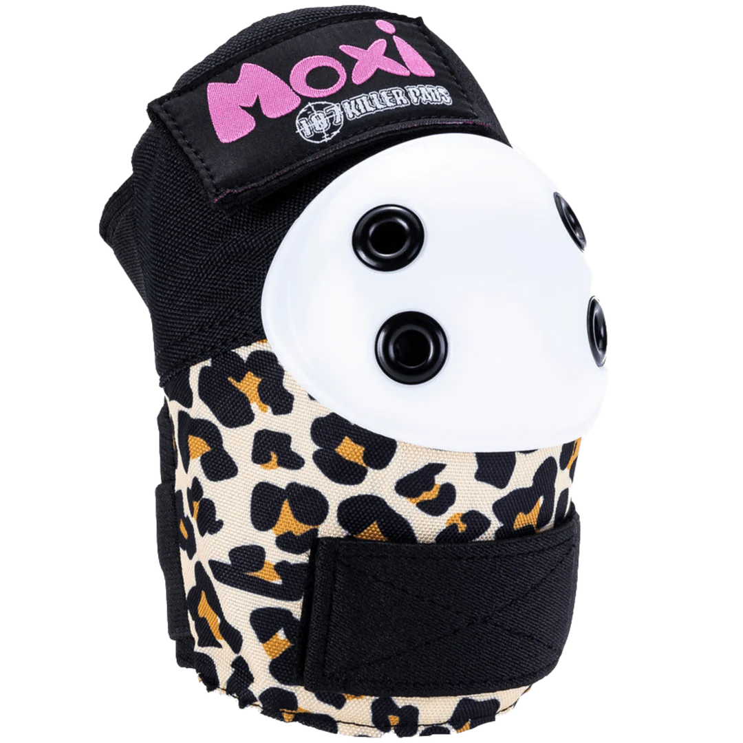 Moxi Six Pack Pad Set - LEOPARD - Pigeon's Roller Skate Shop