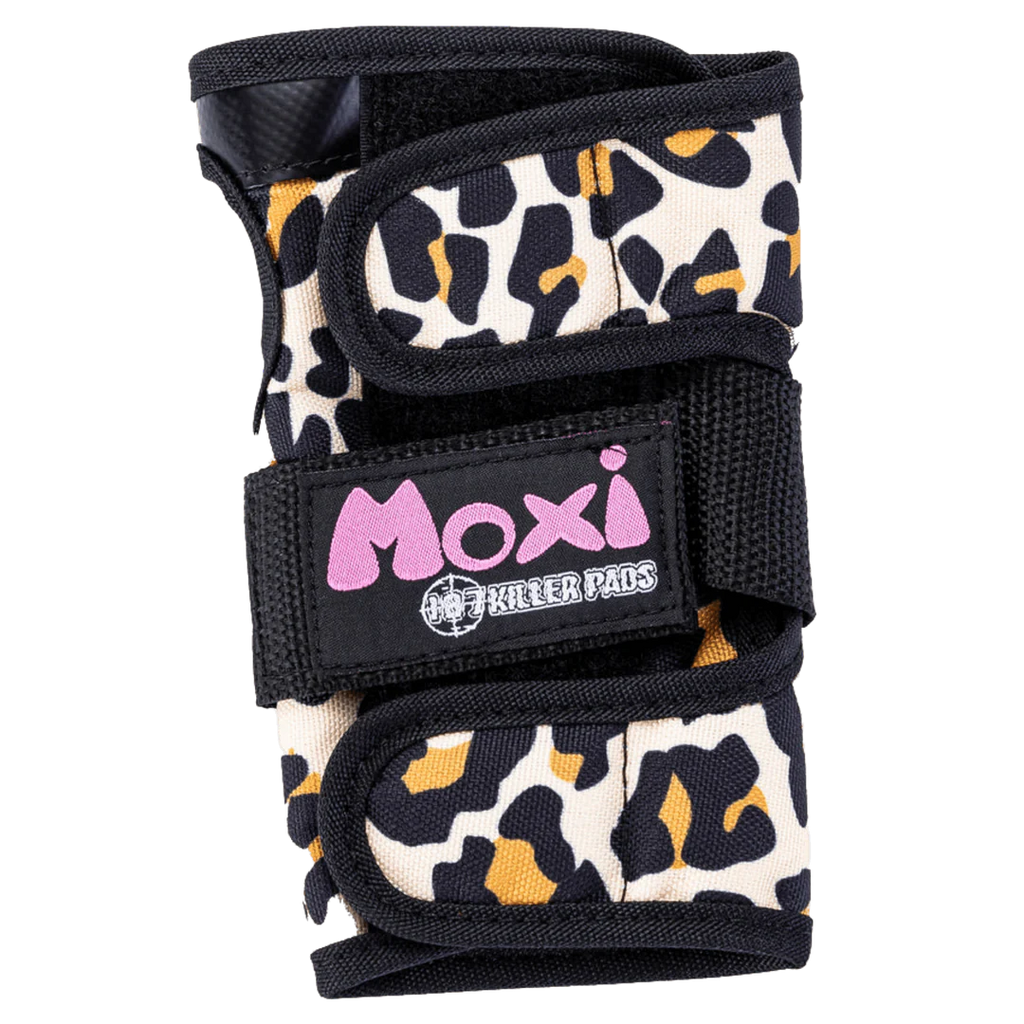 Moxi Six Pack Pad Set - LEOPARD - Pigeon's Roller Skate Shop