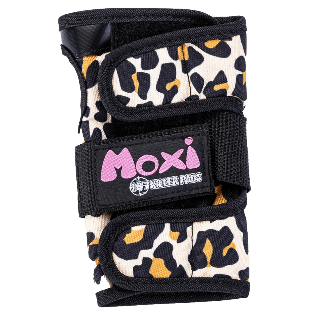 Moxi Six Pack Pad Set - LEOPARD - Pigeon's Roller Skate Shop