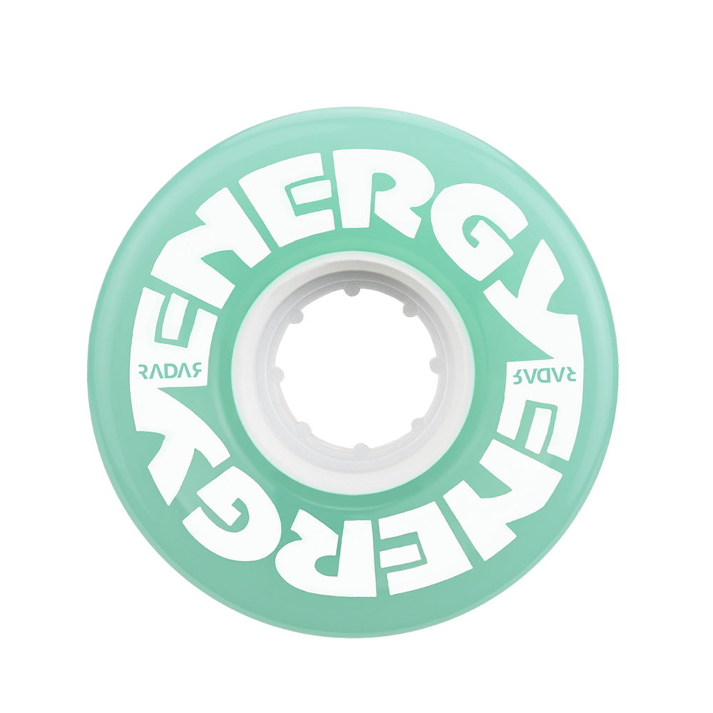 Radar Energy Wheels - AQUA 57MM - Pigeon's Roller Skate Shop