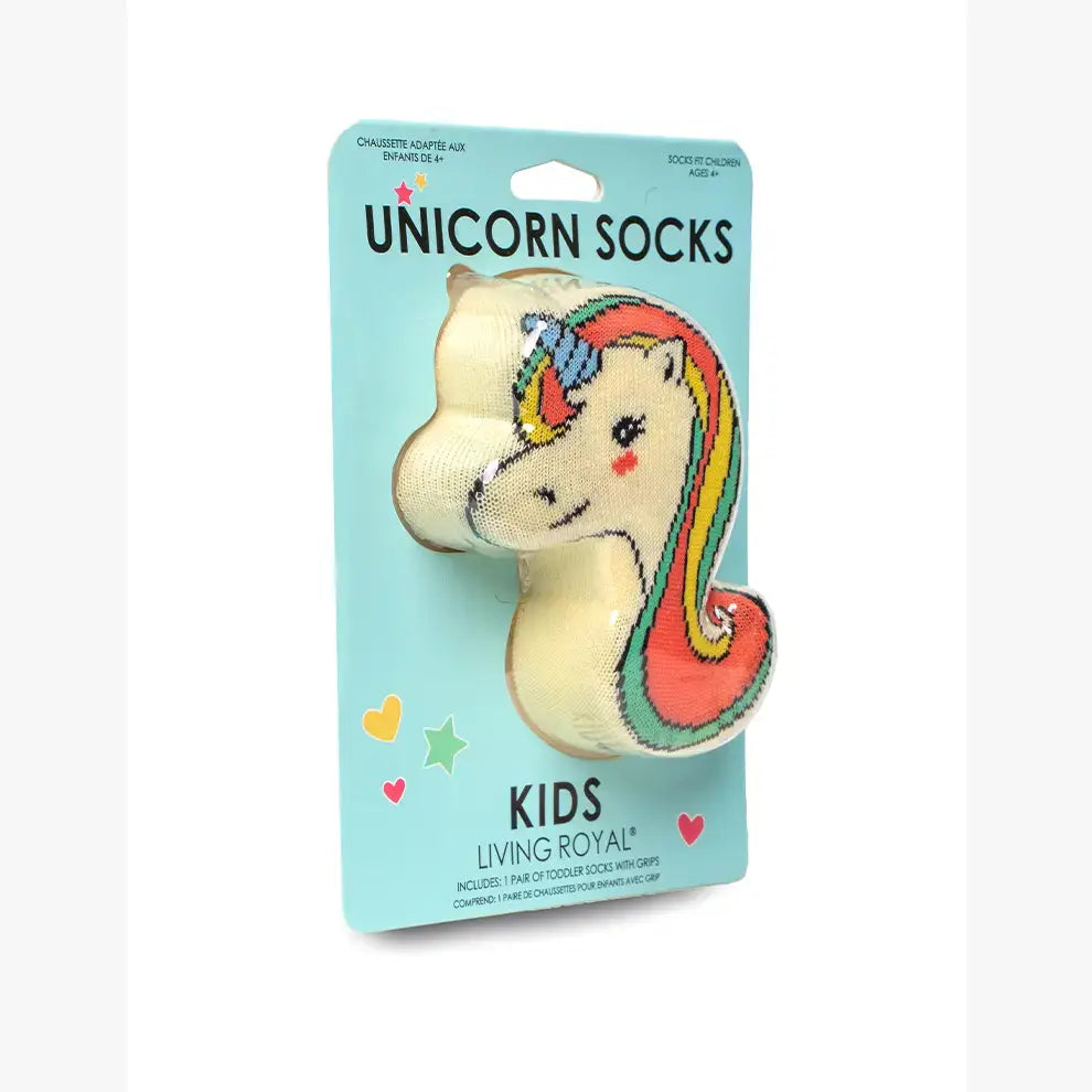 Kids Packaged Crew Socks - Kids - Unicorn - "Stay Magical" - Pigeon's Roller Skate Shop