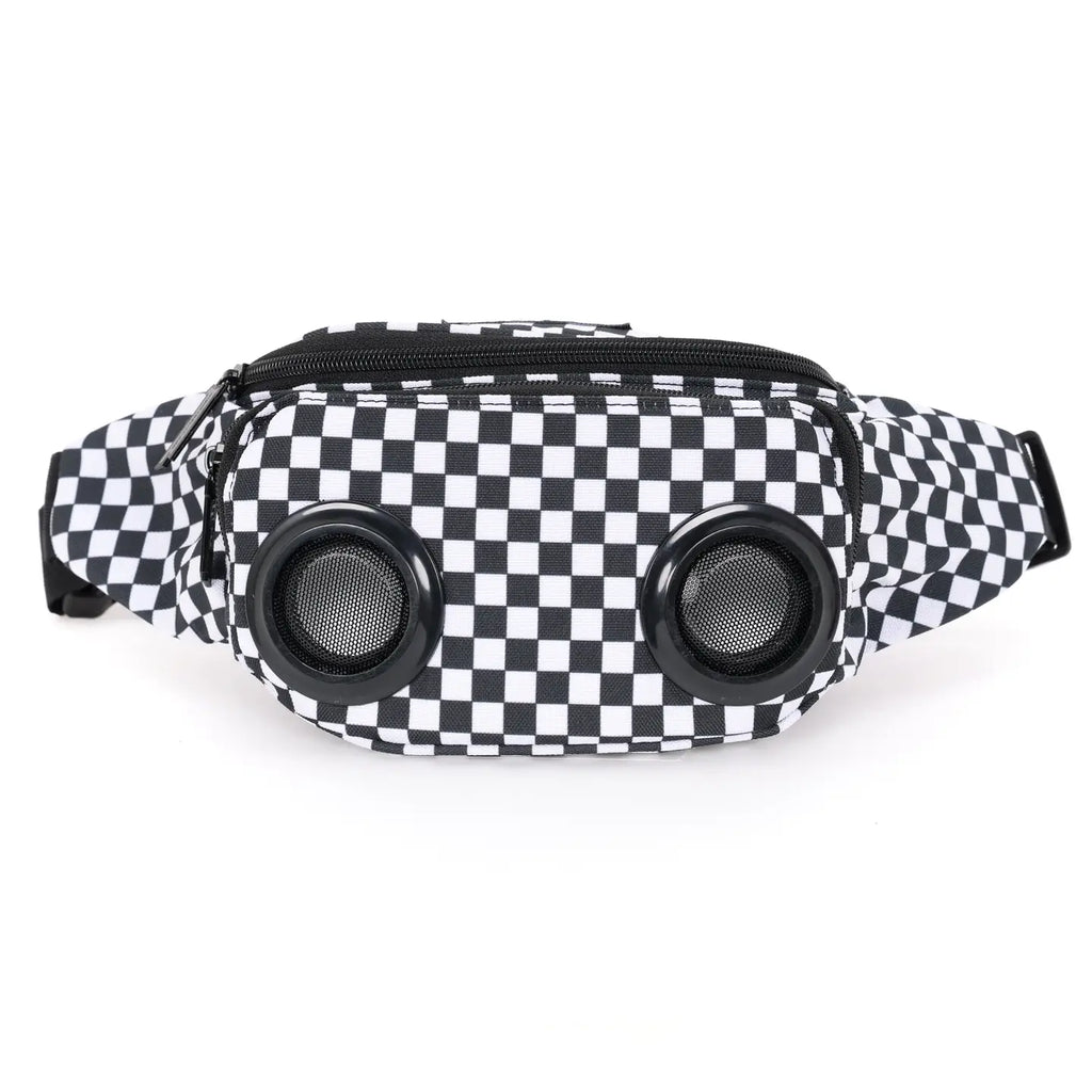 Bluetooth Speaker Fanny Pack | Checkers - Pigeon's Roller Skate Shop