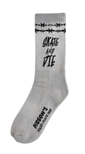 Pigeon's Performance Skate Socks - STONE PRO SKATE & DIE SOCK - Pigeon's Roller Skate Shop