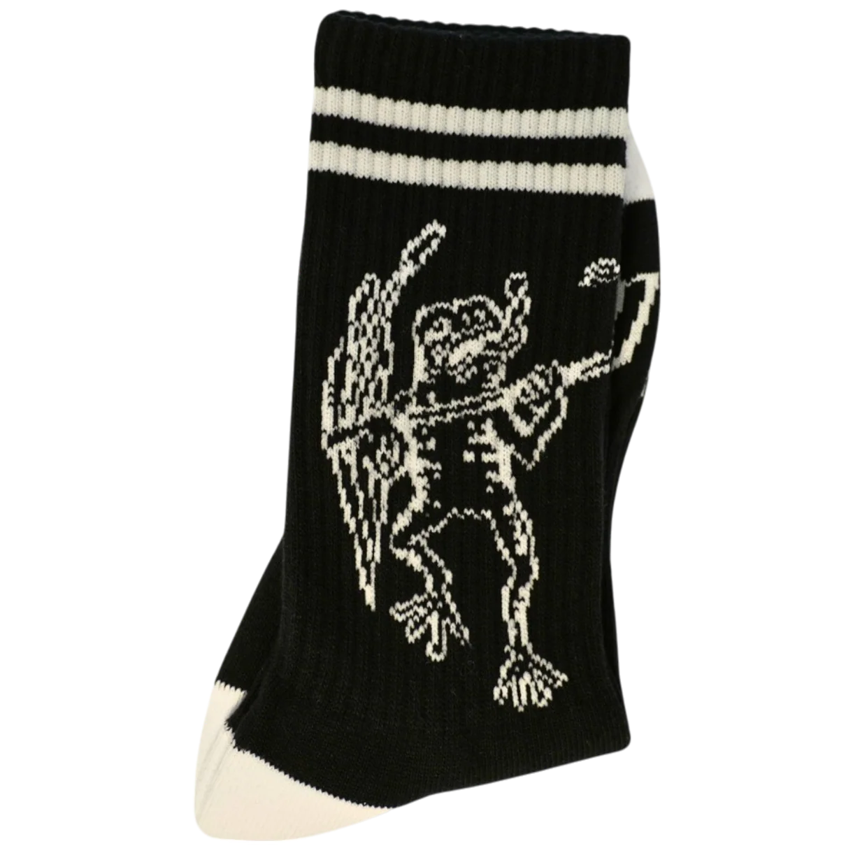 BRUNNY Gero Gero Padded Skate Socks - BLACK - Pigeon's Roller Skate Shop