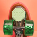 Stop Sign Toe Stops - GREEN - Pigeon's Roller Skate Shop