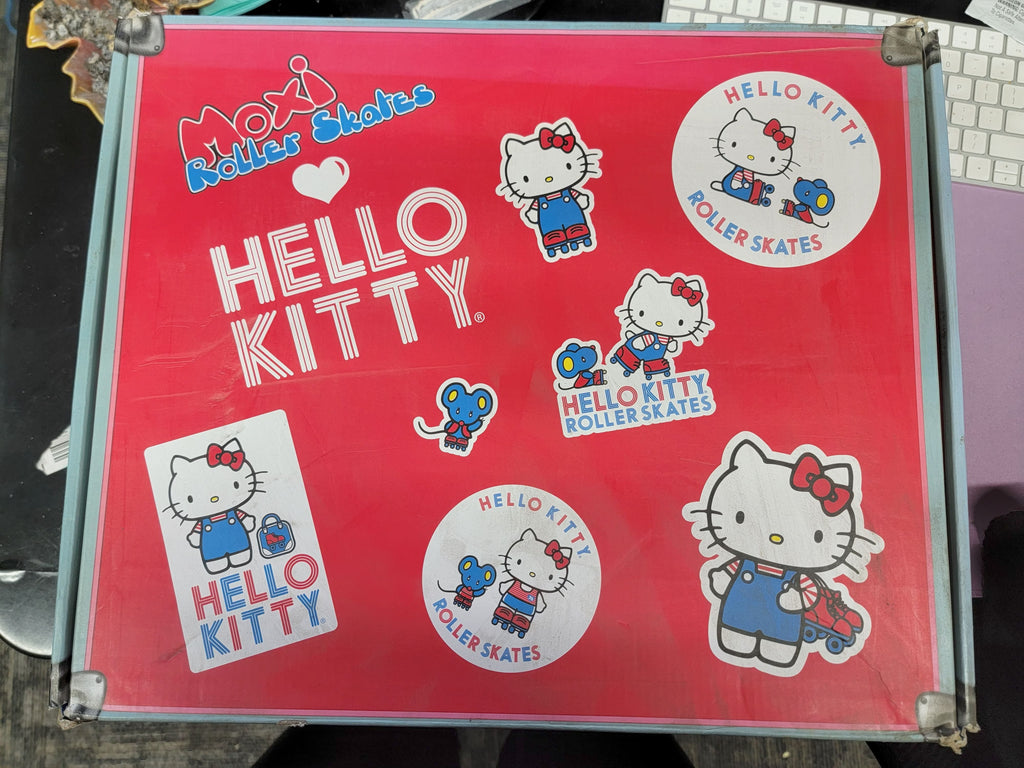 Moxi x Hello Kitty Collab Roller Skates Size 8 - Pigeon's Roller Skate Shop