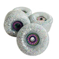 Silver Haze Dizzy Daisy Light Up Wheels - Pigeon's Roller Skate Shop