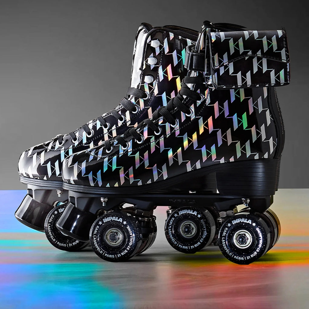 Impala Roller Skates - Black Karl Lagerfeld | Pigeon's Roller Skate Shop