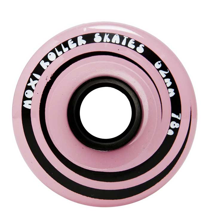 Moxi Outdoor Wheel 8 pack- FROSTY PINK *BLEM* - Pigeon's Roller Skate Shop