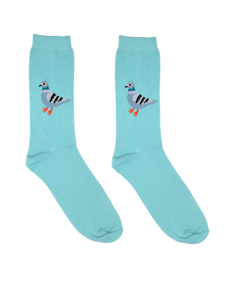 Packaged Crew Socks - Pigeon Socks