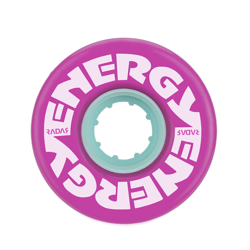 Radar Energy Wheels - PURPLE 57MM - Pigeon's Roller Skate Shop