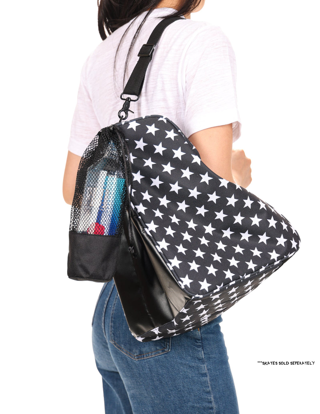 Roller Skate Bag | Black Star - Pigeon's Roller Skate Shop