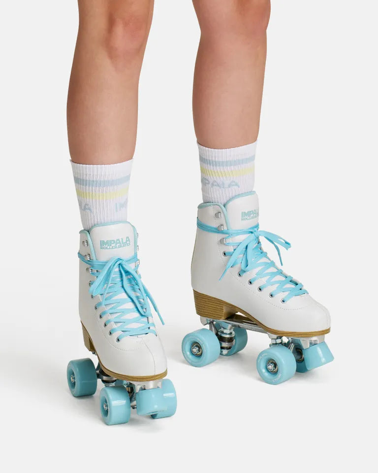 Impala Roller Skates - WHITE ICE - Pigeon's Roller Skate Shop