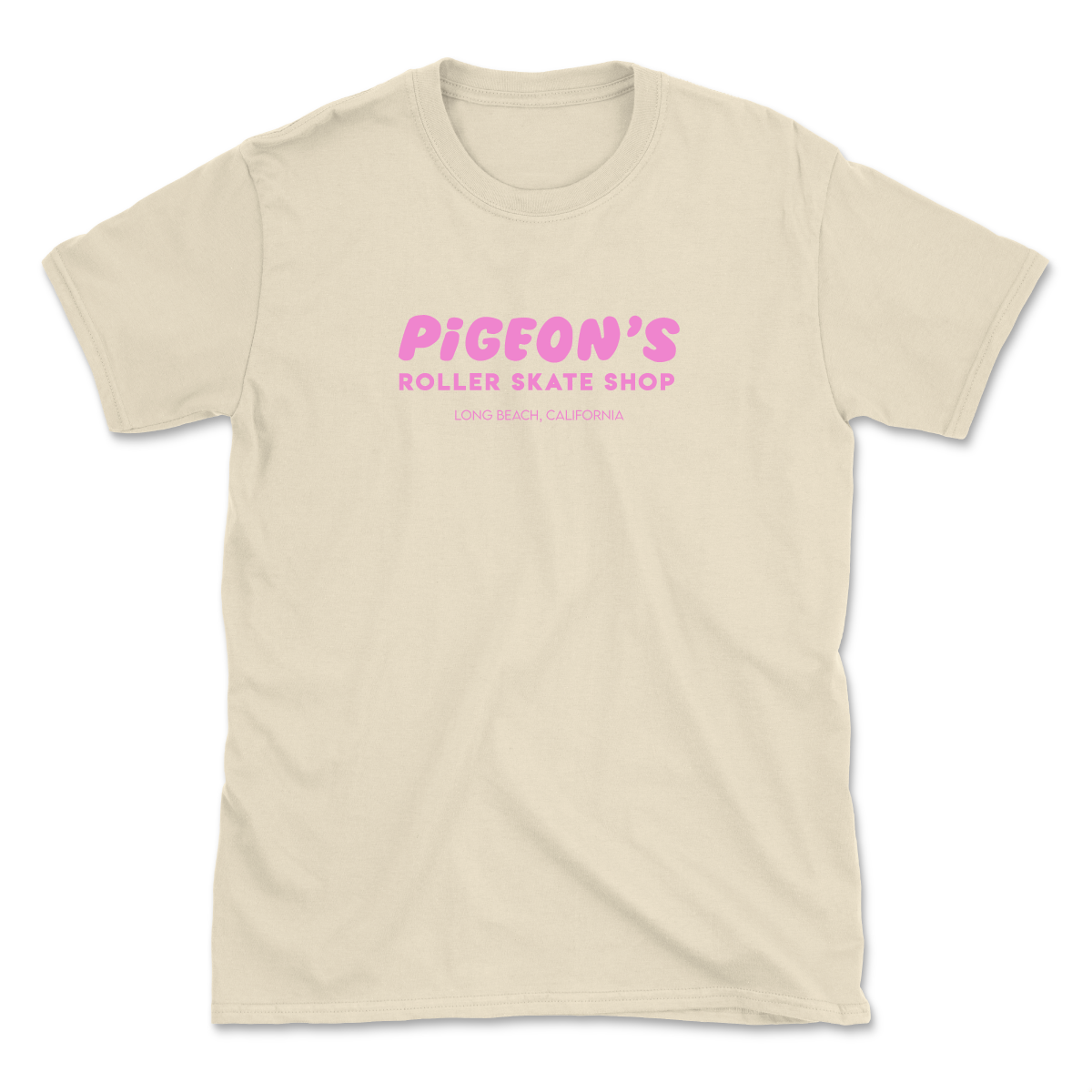 Long Beach Shop T-Shirt - Pigeon's Roller Skate Shop