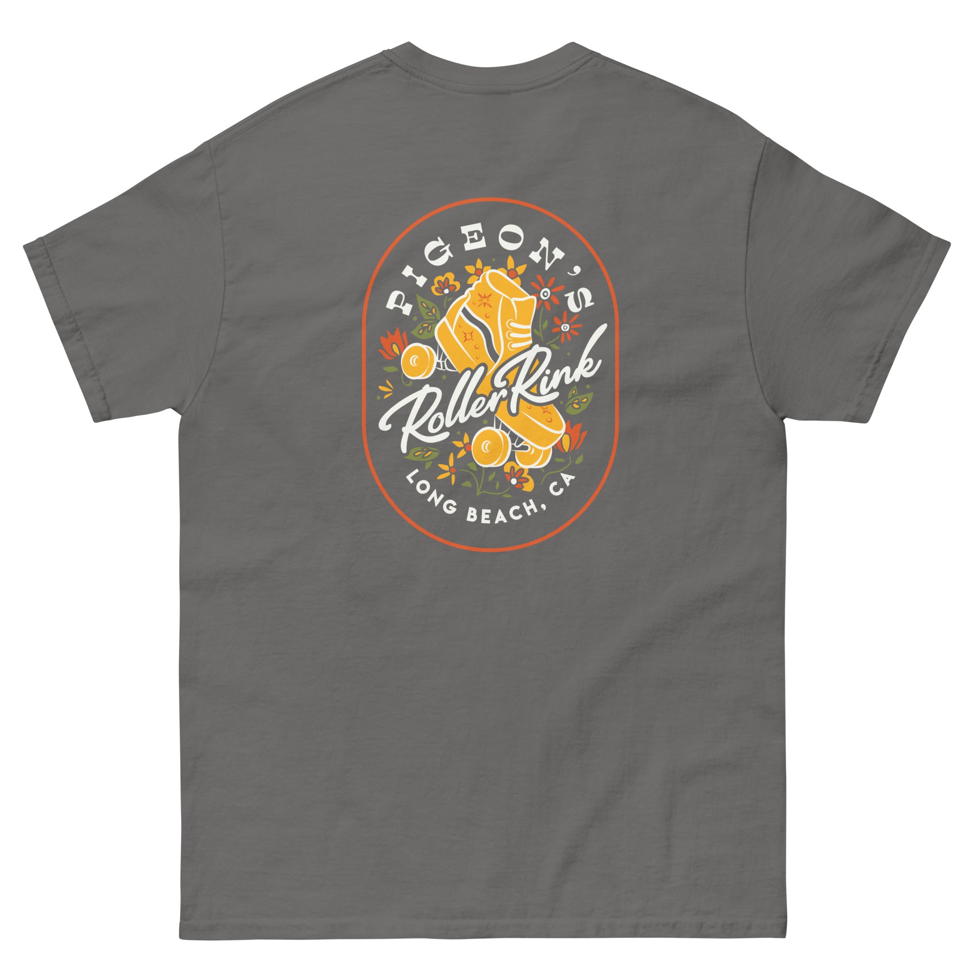 Pigeon's Roller Rink Flower Power Tee - Pigeon's Roller Skate Shop