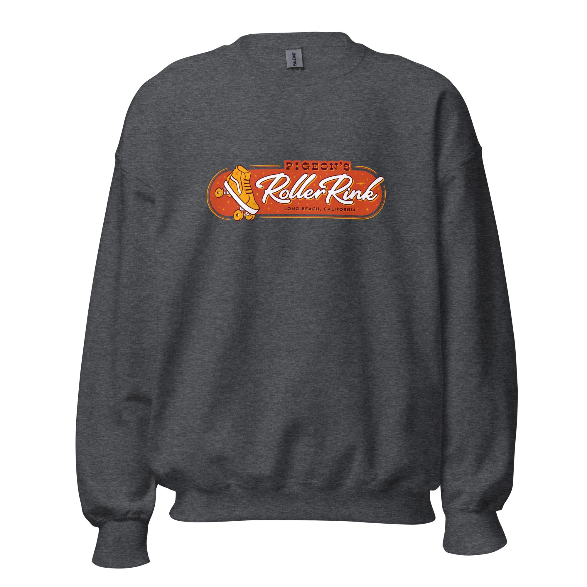 Pigeon's Roller Rink Crewneck Sweatshirt - Pigeon's Roller Skate Shop