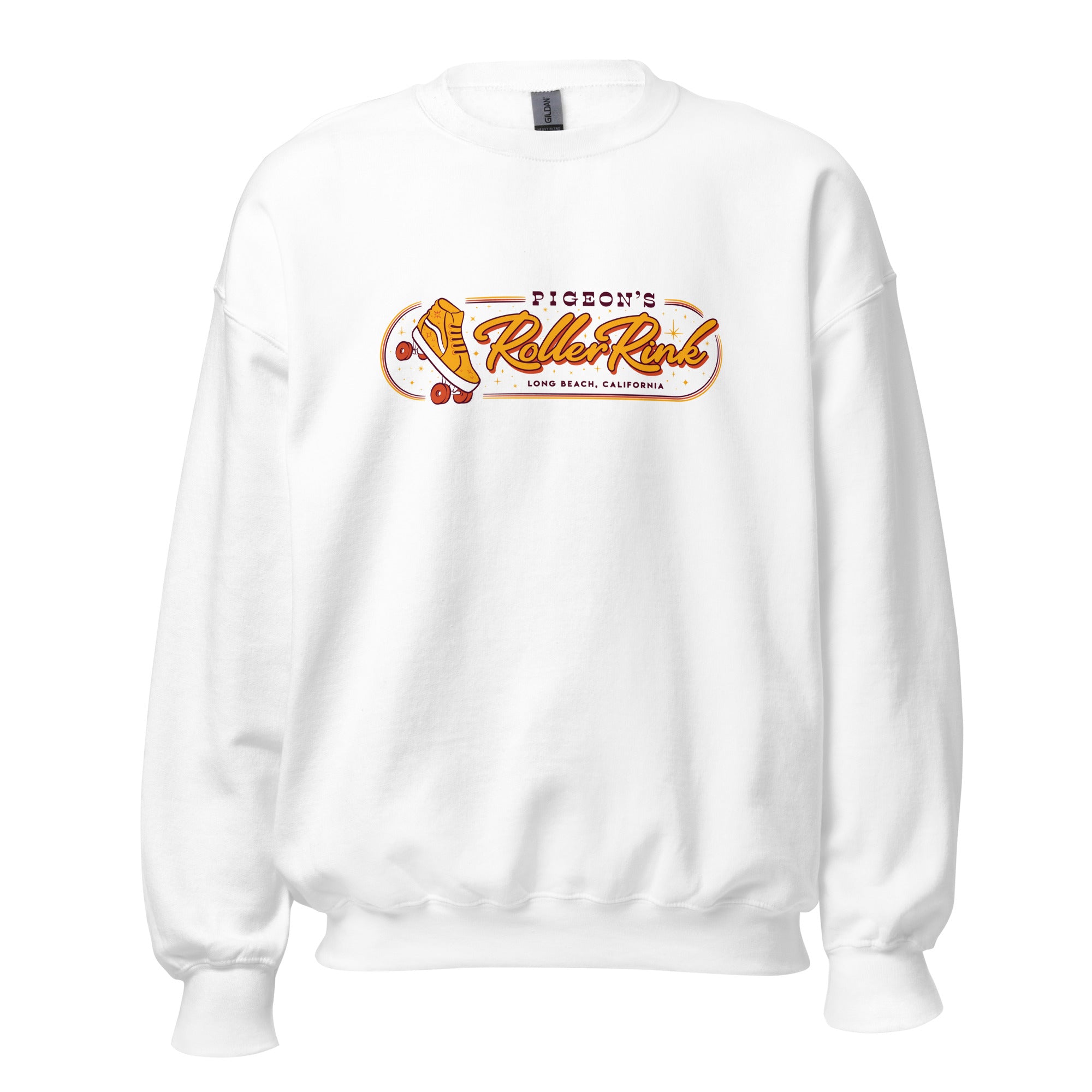 Pigeon's Roller Rink Crewneck Sweatshirt - Pigeon's Roller Skate Shop