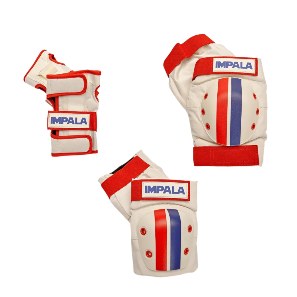 Impala Pad Set - VINTAGE STRIPE - Pigeon's Roller Skate Shop