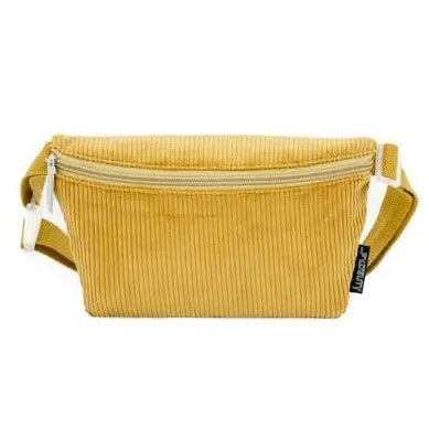 Fanny Pack |Ultra-Slim| Corduroy - YELLOW TAN - Pigeon's Roller Skate Shop