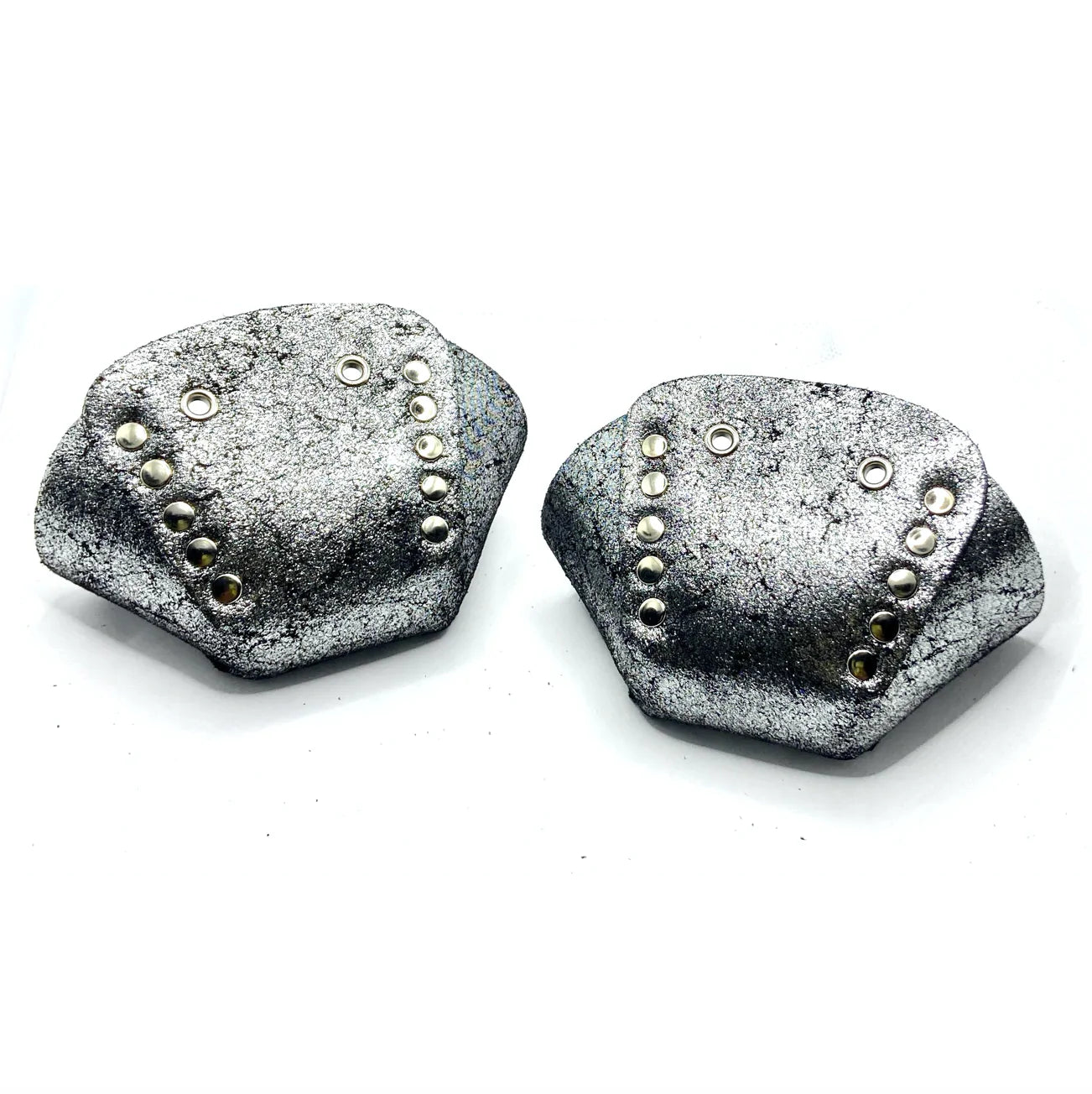 Suede Toe Caps by Rollerstuff - METALLIC/EMBOSSED - Pigeon's Roller Skate Shop