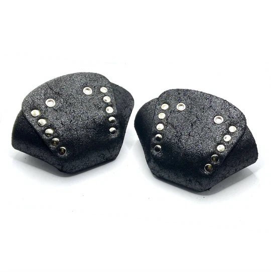 Suede Toe Caps by Rollerstuff - METALLIC/EMBOSSED - Pigeon's Roller Skate Shop