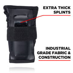 187 6-Pack Pad Set - BLACK